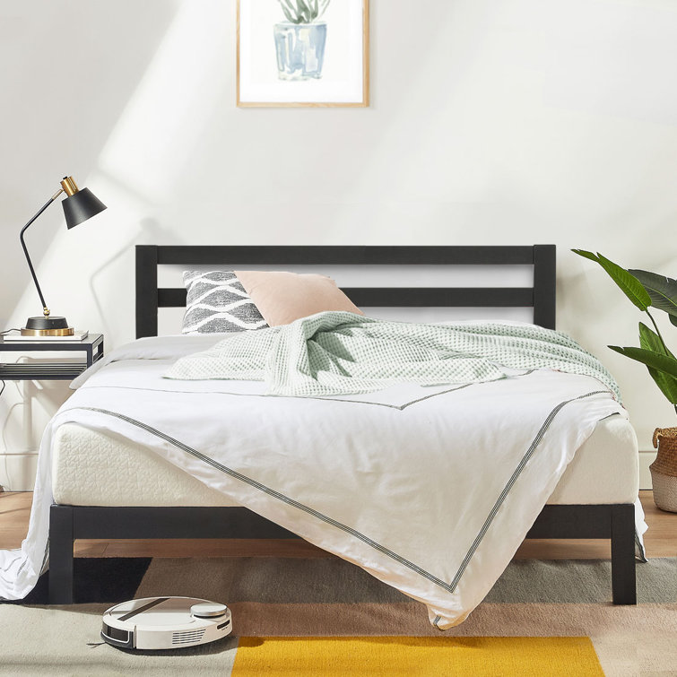 Mellow Low Profile Bed Frame Bed & Reviews Wayfair